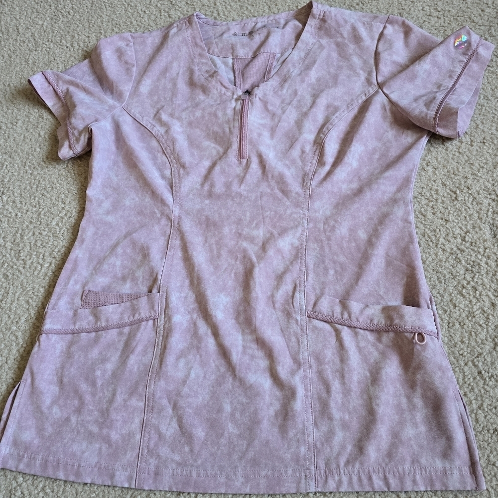 🌈 Scrubletics Size Small Nurse Scrub Top